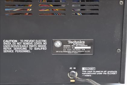 Technics-7500 Elcaset super-rare stereo deck